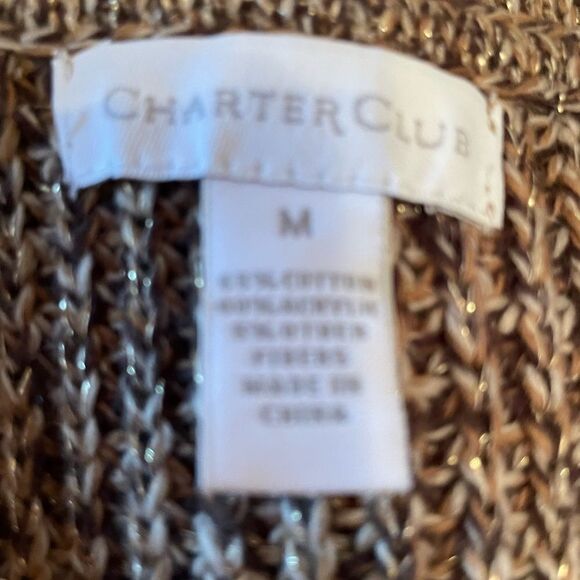 Charter club sweater/vest size M - Picture 6 of 6